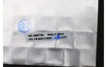 Lenovo 5CB1C19224 C-Cover with keyboard, Czech/Slovakian, Phantom Blue, Backlight