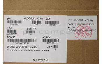 Lenovo 5CB1C19233 Tastatur inkl. Topcase ASM_GRE L82JY_PHA_BU