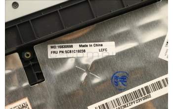 Lenovo 5CB1C19238 Tastatur inkl. Topcase ASM_ITA L82JY_PHA_BU