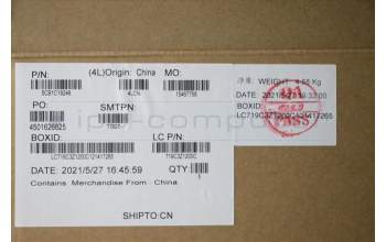 Lenovo 5CB1C19246 Tastatur inkl. Topcase schweiz L82JY_PHA_BU
