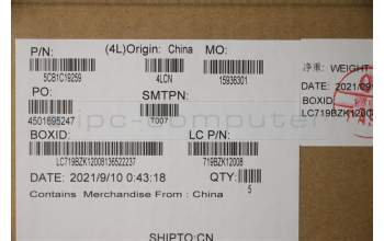 Lenovo 5CB1C19259 Tastatur inkl. Topcase ASM_FRA L82NC SGY