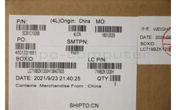 Lenovo 5CB1C19268 Tastatur inkl. Topcase ASM_ITA L82NC SGY