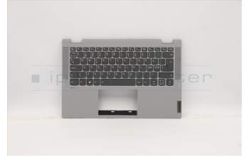 Lenovo 5CB1C19342 C-Abdeckung mit Tastatur, Skandinavien, Platingrau