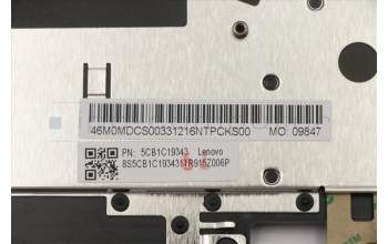 Lenovo 5CB1C19343 Tastatur inkl. Topcase ASM_BE W 82HU NFB PG