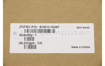 Lenovo 5CB1C19387 Tastatur inkl. Topcase ASM_IT W 82HU FB PG