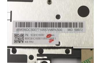 Lenovo 5CB1C19387 Tastatur inkl. Topcase ASM_IT W 82HU FB PG