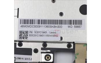 Lenovo 5CB1C19401 Tastatur inkl. Topcase ASM_JA W 82HU FB PG