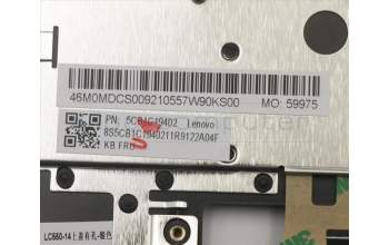 Lenovo 5CB1C19402 Tastatur inkl. Topcase ASM_GK W 82HU FB PG