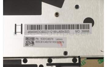 Lenovo 5CB1C48279 Tastatur inkl. Topcase ASM_ND W 82HU FB GY