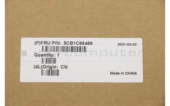 Lenovo 5CB1C66486 Tastatur inkl. Topcase ASM_GR W 82HU FNB GY