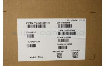 Lenovo 5CB1C68186 Tastatur inkl. Topcase ASM_CZE/SLK WT 82KE SR