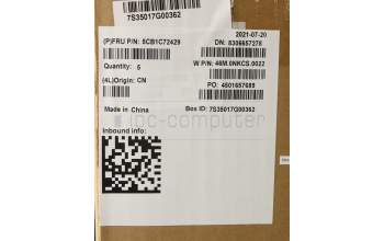 Lenovo 5CB1C72429 Tastatur inkl. Topcase ASM_UK W 20YA MG