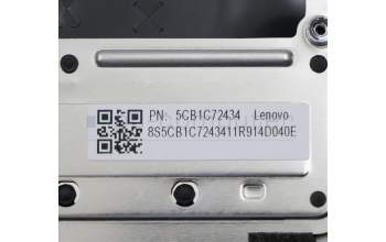 Lenovo 5CB1C72434 Tastatur inkl. Topcase ASM_BEL W 20YA MG