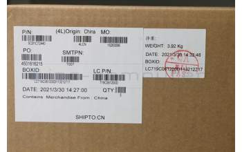 Lenovo 5CB1C72440 COVER LCD Cover L 82JU L_165_P_Blk