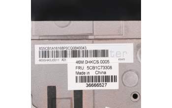 Lenovo 5CB1C73308 COVER UCASE Y-FPR N-WFC BLK Yoga,w Mylar