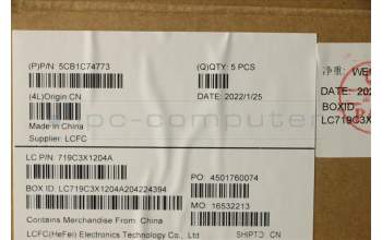 Lenovo 5CB1C74773 Tastatur inkl. Topcase ASM_ENG L82JUBKWHW/F