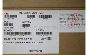 Lenovo 5CB1C74800 Tastatur inkl. Topcase ASM_ARA L82JUBURGBW/F