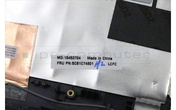 Lenovo 5CB1C74801 Tastatur inkl. Topcase ASM_BEL L82JUBURGBW/F