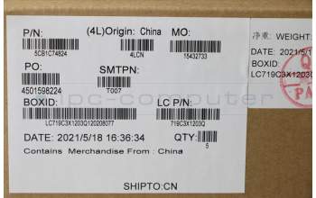 Lenovo 5CB1C74824 Tastatur inkl. Topcase ASM_RUS L82JUBURGBW/F