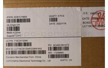 Lenovo 5CB1C74825 Tastatur inkl. Topcase ASM_SLV L82JUBURGBW/F