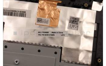 Lenovo 5CB1C74825 Tastatur inkl. Topcase ASM_SLV L82JUBURGBW/F