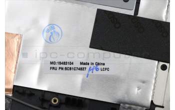 Lenovo 5CB1C74827 Tastatur inkl. Topcase schweiz L82JUBURGBW/F