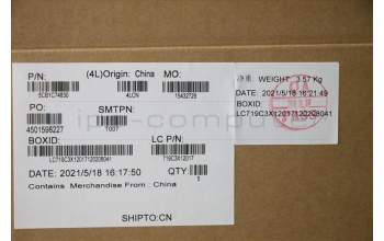 Lenovo 5CB1C74830 Tastatur inkl. Topcase ASM_TUR L82JUBURGBW/F