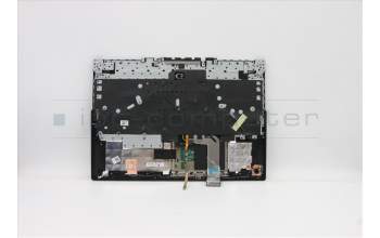 Lenovo 5CB1C74837 C-Cover with keyboard,USA English,White Backlight,Fingerprint