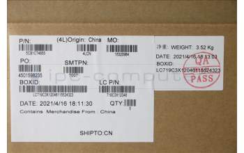 Lenovo 5CB1C74855 Tastatur inkl. Topcase ASM_POR L82JUBUWHW/F