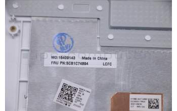 Lenovo 5CB1C74894 Tastatur inkl. Topcase ASM_TUR L82JU SGW/FILM