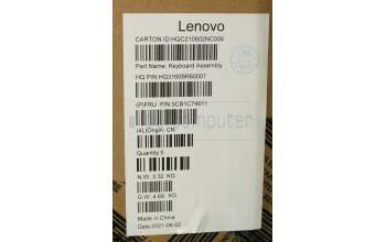 Lenovo 5CB1C74911 Tastatur inkl. Topcase deutsch H82L5 CLODIS