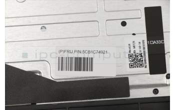 Lenovo 5CB1C74921 Tastatur inkl. Topcase ASM_NORDIC H82L5CLODIS