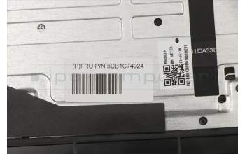 Lenovo 5CB1C74924 Tastatur inkl. Topcase ASM_SLV H82L5 CLODIS