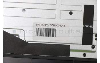 Lenovo 5CB1C74943 Tastatur inkl. Topcase deutsch H82L5 CLOUMA