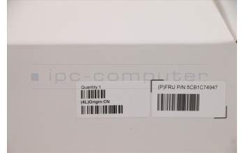 Lenovo 5CB1C74947 Tastatur inkl. Topcase ASM_HUN H82L5 CLOUMA