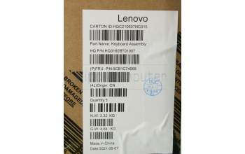 Lenovo 5CB1C74956 Tastatur inkl. Topcase ASM_SLV H82L5CLOUMA