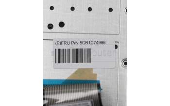 Lenovo 5CB1C74998 Tastatur inkl. Topcase ASM_BEL H82L5STOUMA