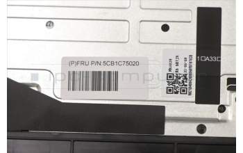 Lenovo 5CB1C75020 Tastatur inkl. Topcase ASM_SLV H82L5STOUMA
