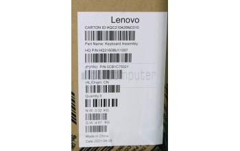 Lenovo 5CB1C75021 Tastatur inkl. Topcase spanisch H82L5STOUMA