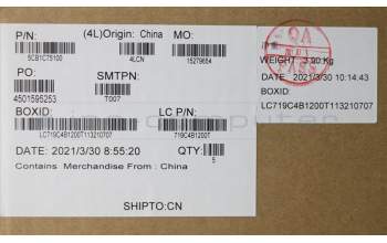 Lenovo 5CB1C75100 Tastatur inkl. Topcase ASM_HUN L82KV NFPA/BUMA