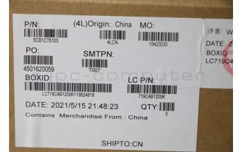 Lenovo 5CB1C75103 Tastatur inkl. Topcase deutsch L82KV NFPA/BUMA