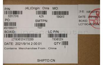 Lenovo 5CB1C75745 Tastatur inkl. Topcase ASM_ITA L82KV NFPA/GUMA