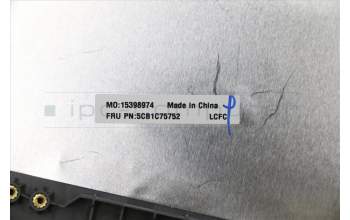 Lenovo 5CB1C75752 C-Cover with keyboard,Nordic,Non_Fingerprint