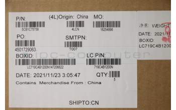 Lenovo 5CB1C75758 Tastatur inkl. Topcase ASM_TC L82KV NFP A/GUMA