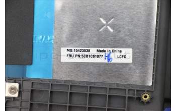 Lenovo 5CB1C81077 Tastatur inkl. TopcaseASM_CZE/SLKL82KVNFPA/GUMA