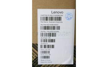 Lenovo 5CB1C81090 Tastatur inkl. Topcase ASM_EURO ENG H82L9CLO