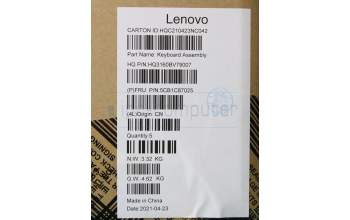 Lenovo 5CB1C87025 Tastatur inkl. Topcase deutsch H82L9STO