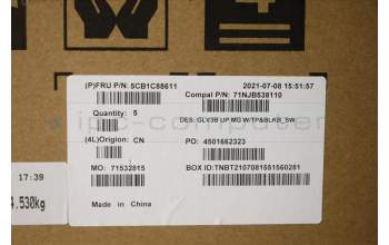Lenovo 5CB1C88611 Tastatur inkl. TopcaseASM_SWS C21A4 MGBL