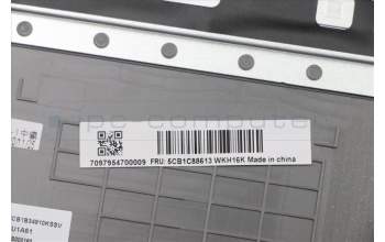 Lenovo 5CB1C88613 Tastatur inkl. TopcaseASM_CZE/SLK C21A4 MGBL