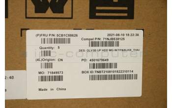 Lenovo 5CB1C88626 Tastatur inkl. TopcaseASM_THAI C21A4 HD MGBL